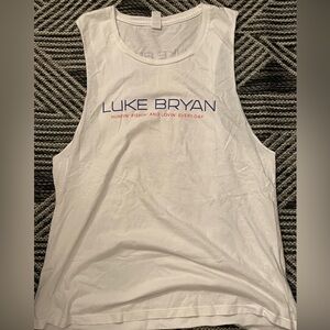 Luke Bryan 2017 tour tank top